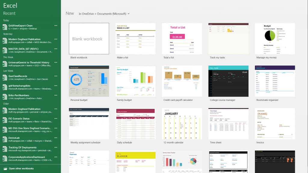 Microsoft Excel — Programmoberfläche mit Beispiel-Tabelle, Formelleiste, Spalten und Zeilen sowie Diagramm-Vorschau